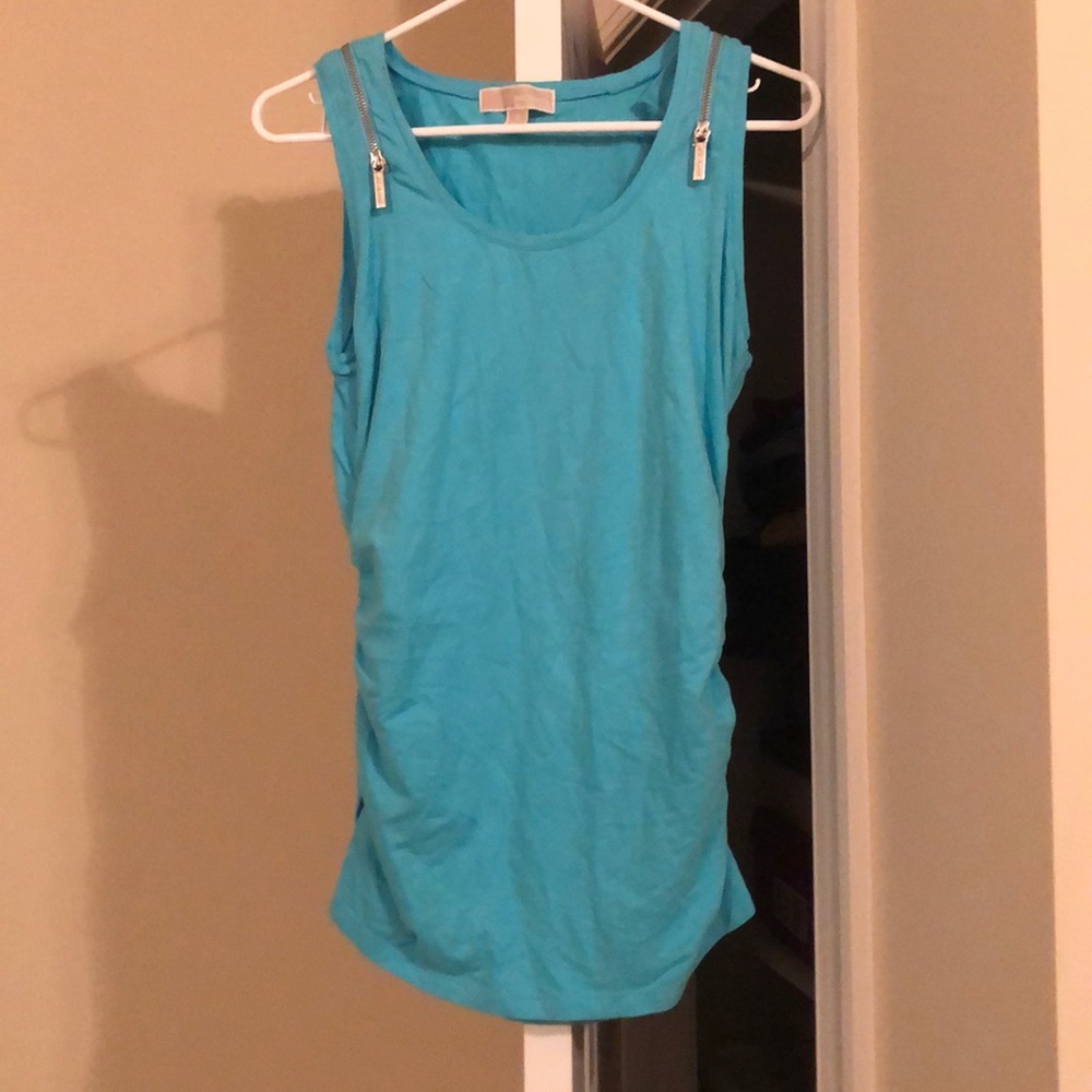 Michael Kors Bright Blue Tank Top